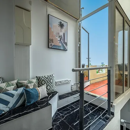 Nissarda, Maison Nicoise Avec Vue Mer, Parking, A 5 Minutes Du Port Semesterbostad *